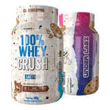 Whey Protein 100% Crush Zero Lactose Coenzima Q10 Under Labz Sabor Whey Crush Cookies 900g