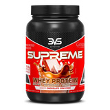 Whey Protein 3w Supreme 900g - Sabor: Chocolate Com Coco - Fórmula Exclusiva Com Whey Isolado, Whey Hidrolisado E Whey Concentrado