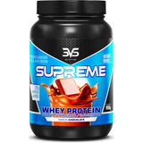Whey Protein 3w Supreme 900g Sabor Chocolate Fórmula Exclusiva Com Whey Isolado Whey Hidrolisado E Whey Concentrado