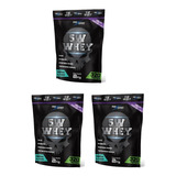 Whey Protein Refil 6kg 5w Dark Insane - Kit Com 3