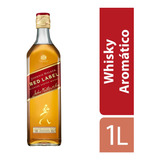 Whisky Escocês Blended Johnnie Walker Red Label Garrafa 1 Li