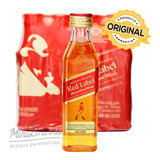  Whisky Miniatura De Red Label 50ml Original (pack 10 Un)