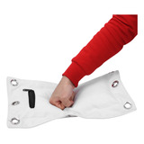 Wing Chun Wall Target Canvas Punch Empty Sand Bag Com Zíper