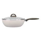 Wok Tampa Antiaderente 28cm 4,1l Ceramic Life Suprema Brinox