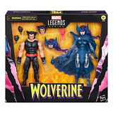 Wolverine And Psylocke Marvel Legends F9040 C2 Lacrado C/nf