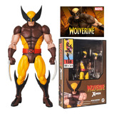 Wolverine X-men Boneco Premium Marrom Clássico Action Figure