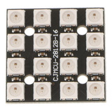 Ws2812b 16-bit 5050 Rgb Full Color Led Lamp Panel Light 4x4