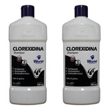 Xampu Pet Cão E Gato Trata Dermatite E Coceira Kit C/2un. Fragrância Óleo De Jojoba