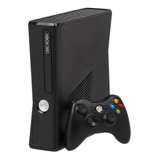 Xbox 360 Slim 4gb Preto Fosco 