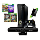 Xbox 360 Slim Original + Hd 500gb + Controle + Kinect