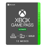 Xbox Game Pass Ultimate 12 Meses - Xbox One,series S X Anual