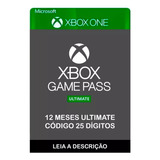 Xbox Game Pass Ultimate 12 Meses Digital Brasil