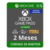 Xbox Game Pass Ultimate 2 Meses - Codigo 25 Digitos
