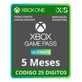 Xbox Game Pass Ultimate 5 Meses - 25 Dígitos