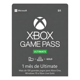 Xbox Game Pass Ultimate Assinatura 1 Mês Código 25 Dígitos