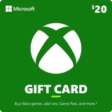 Xbox Live Gift Card $20 - Microsoft Points 20 Dolares Us !