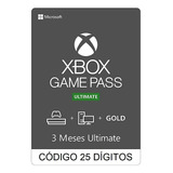 Xbox Live Gold + Game Pass Ultimate Código 3 Meses