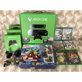 Xbox One 500gb + Kinect + 4 Controles Sem Fio + 7 Jogos ( 1 Jogo = Disney Infinity 2.0)