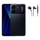 Xiaomi Poco C65 128 Gb Memoria Preto 8 Gb Ram + Fone