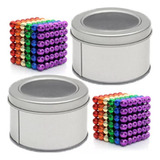 Y Asx 2 Caixas De 5 Mm Spherical Magnet Cube Toy Crush