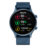 Zeblaze Btalk 2 Lite, Smartwatch Redondo, Com Pulseira Azul