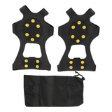 Zh Sroje Snow Shoe Spikes, 2 Peças, 10 Grampos De Dentes,