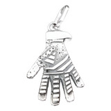 adidas Pingente Luva De Goleiro De Prata 925