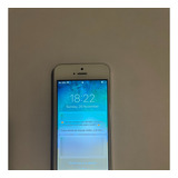  iPhone 5 16 Gb Branco/prata Ótimo Estado Bom Para Crianças