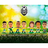 +m+ Lote 7 Minicraques Brasil Soccerstarz